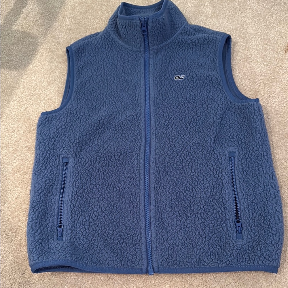 Blue vineyard vines boys Fleece Vest